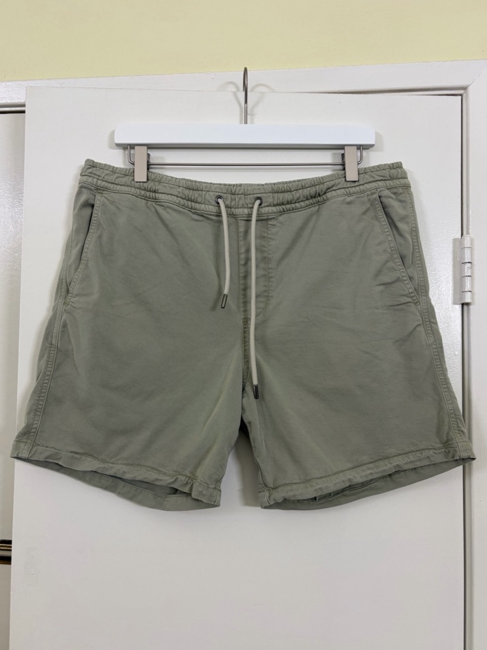 NN07 Gregor Shorts Green Lyocell Blend Drawstring Relaxed Casual Shorts M